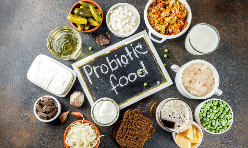 Beragam makanan probiotik