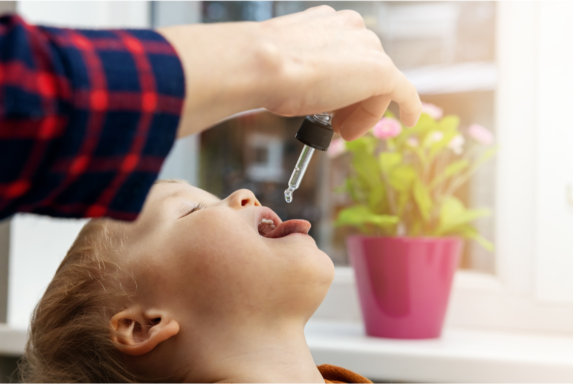 Pemberian suplemen oral pada anak