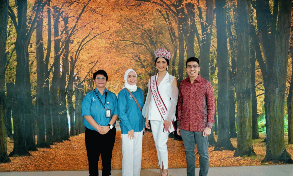 Tim Edufarmers Bersama Putri Indonesia